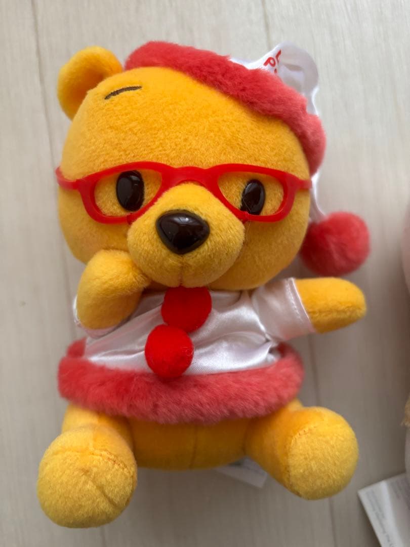 クリスマスプーさんぬいぐるみ　まとめ8点セット