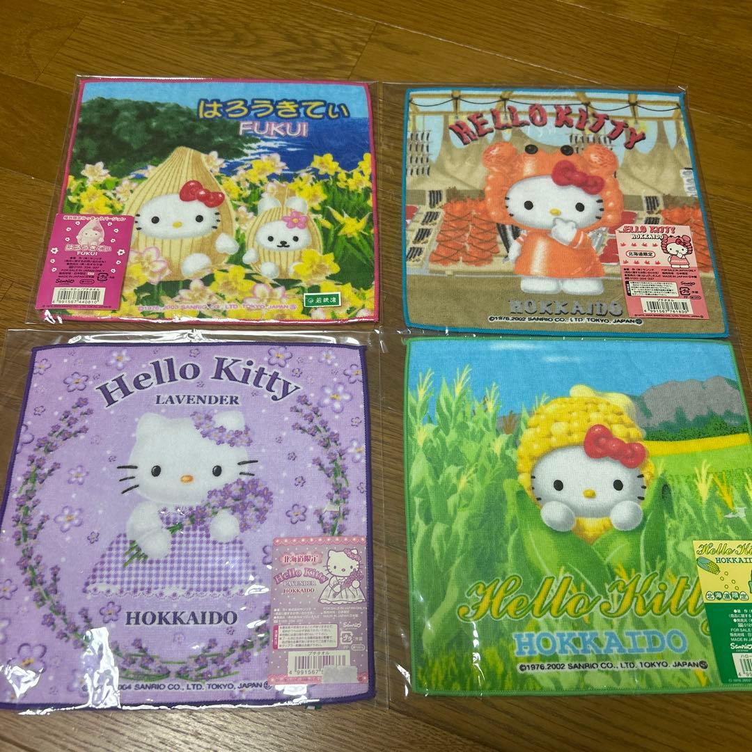 ハローキティ 観光地デザインタオル 31枚セット