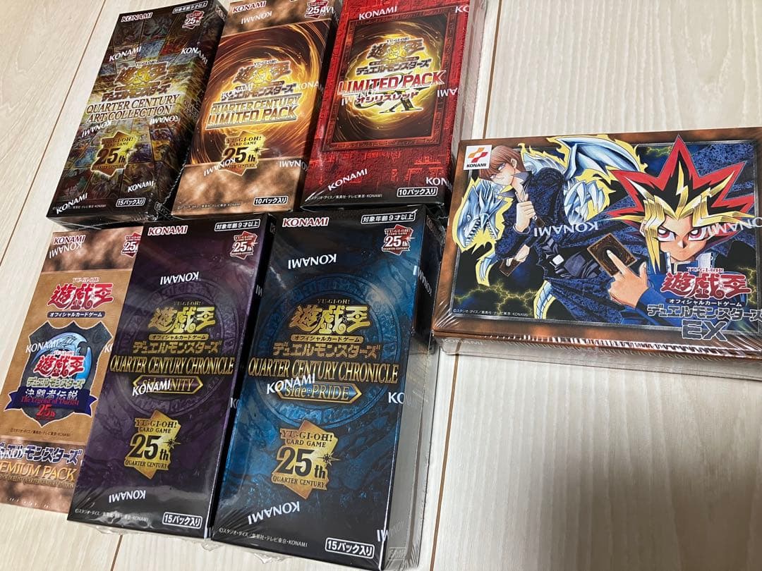 値下げ！【遊戯王】新品・未開封・シュリンク付き！6BOX＋EX 復刻版＋α