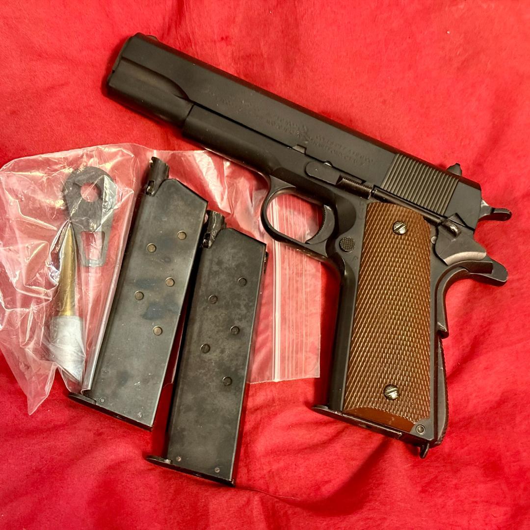 MGC コルトガバメント ミリタリー 1911A1 ガスブローバック ジャンク