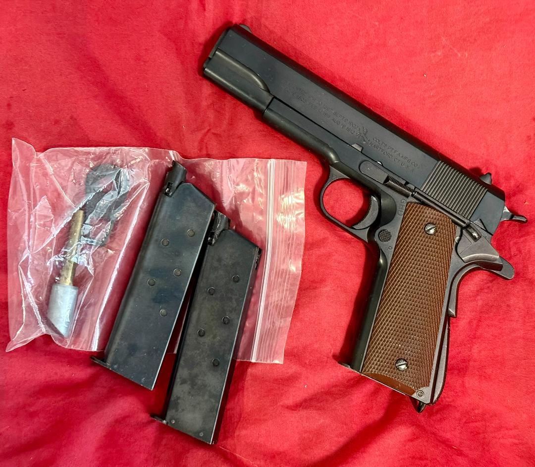 MGC コルトガバメント ミリタリー 1911A1 ガスブローバック ジャンク