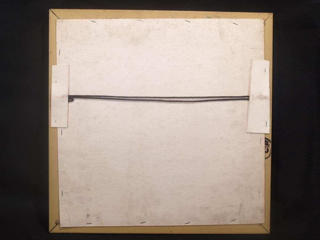 骨董市掘り出し品 中国唐時代　敦煌莫高窟壁画 彩絵　人物像 AK1737A6-1