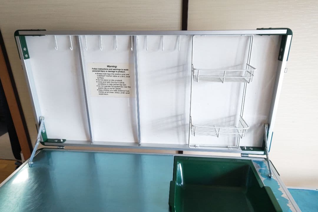 希少　コールマンキッチン・テーブル廃盤品