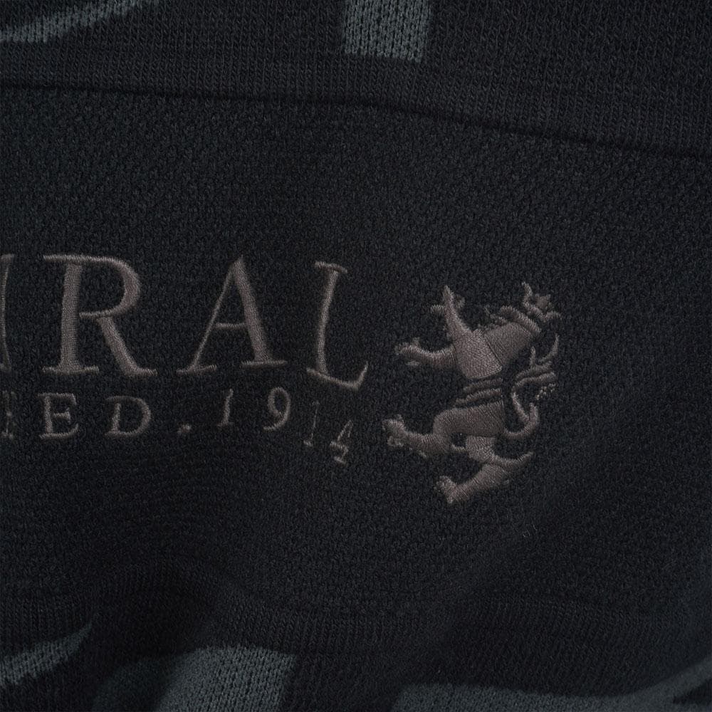 アドミラル ゴルフ クルーネックセーター【M寸】ブラック　adma564