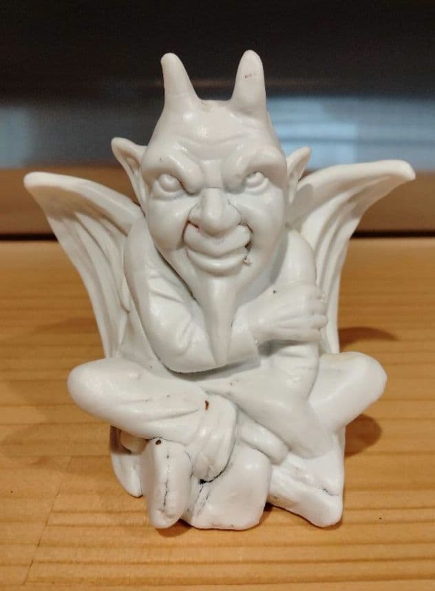 30s 40s レア ビンテージ デビル スカル マッチ ホルダー アンティーク