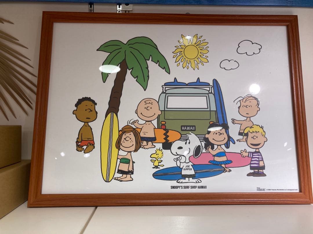 SNOOPY スヌーピー ビーチ パーティ ポスター