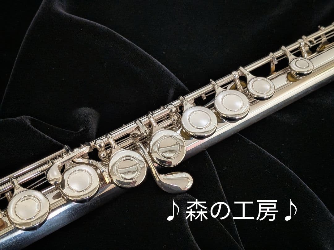 中古フルート専門店‼️部活応援‼️頭部管銀製 ヤマハフルートYFL311 Eメカ