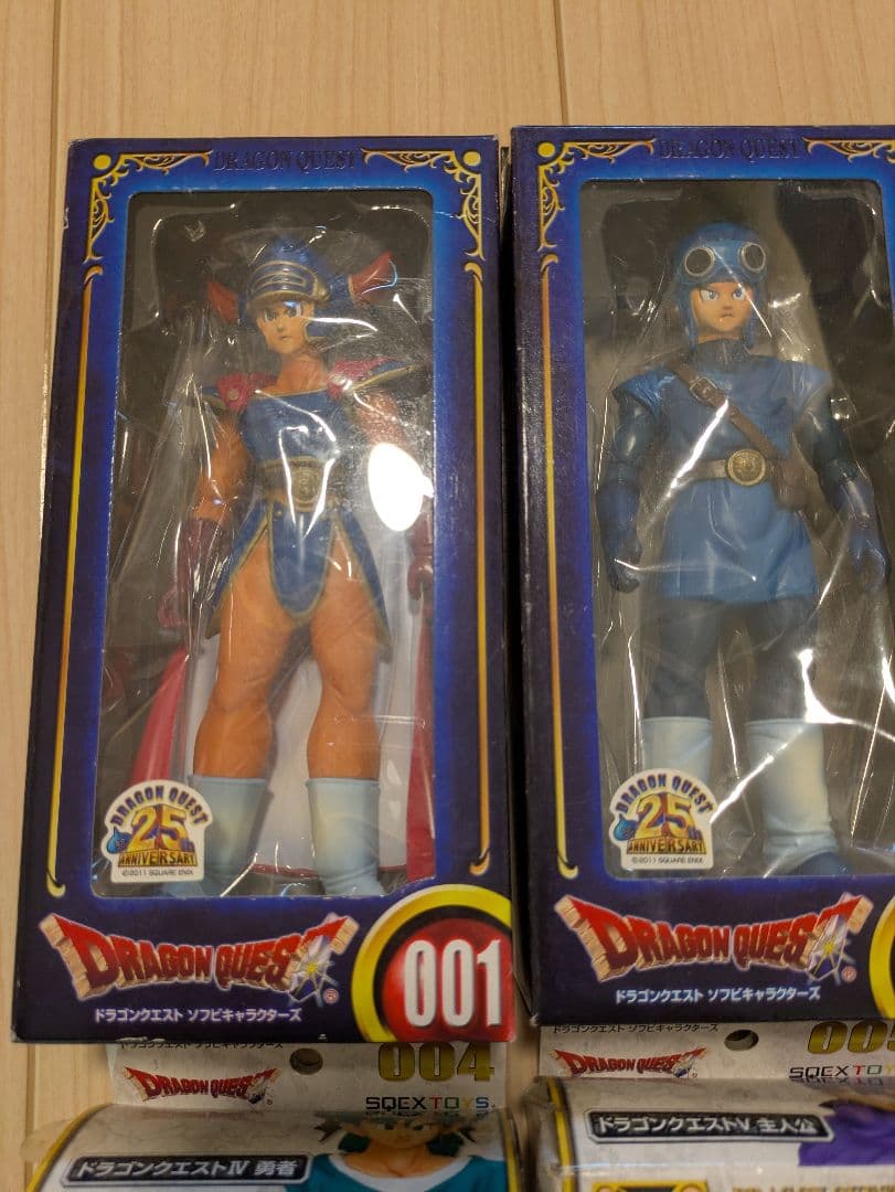 ドラゴンクエスト　勇者 ソフビキャラクターズセット6体