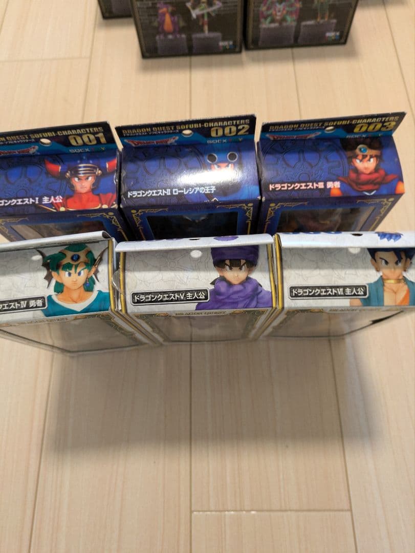 ドラゴンクエスト　勇者 ソフビキャラクターズセット6体