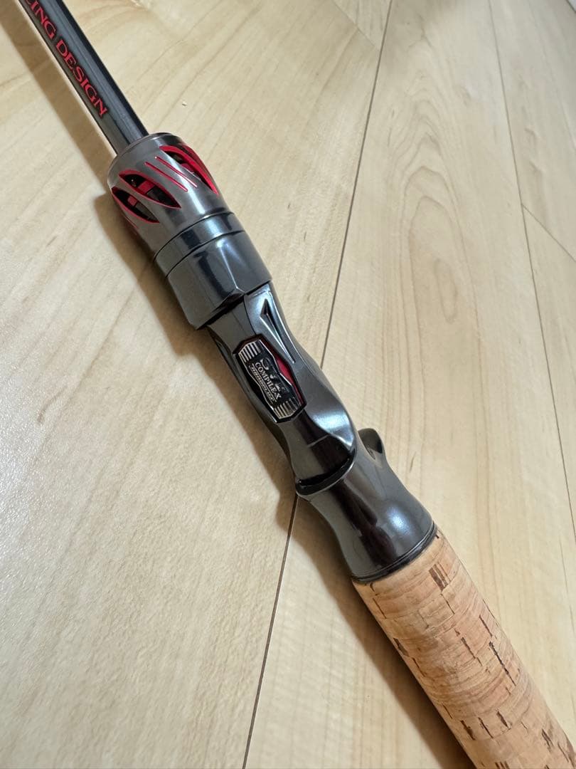 超美品　スティーズロッド スティーズレーシングデザイン641ML+XB-SMT