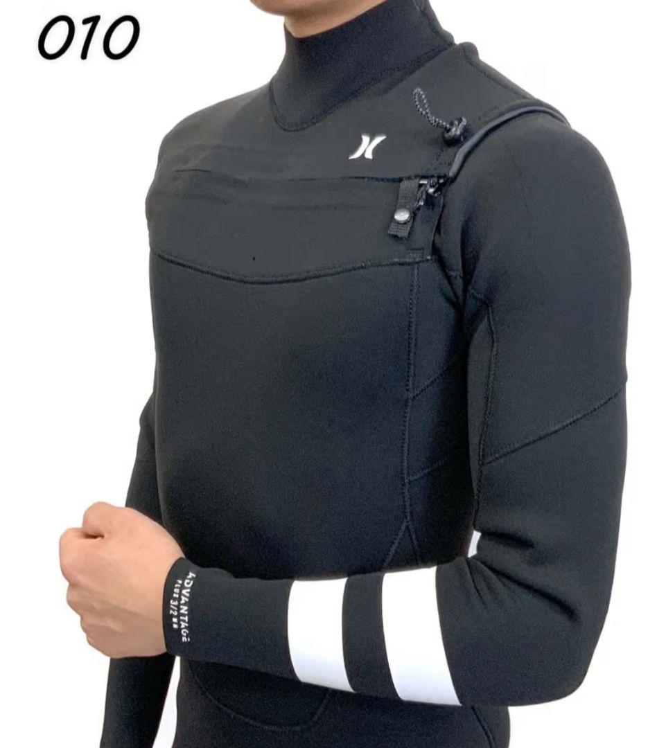 【新品未使用 L】Hurley ブラック フルスーツ 定価43,780円(税込)