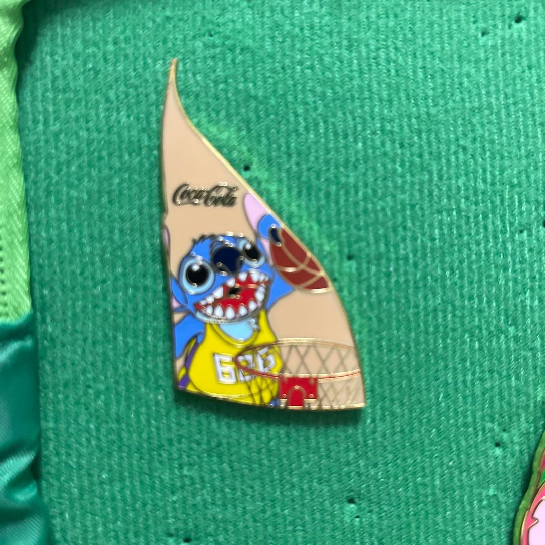 Coca-Cola スティッチ ボトル型　ピンズ　6個セット