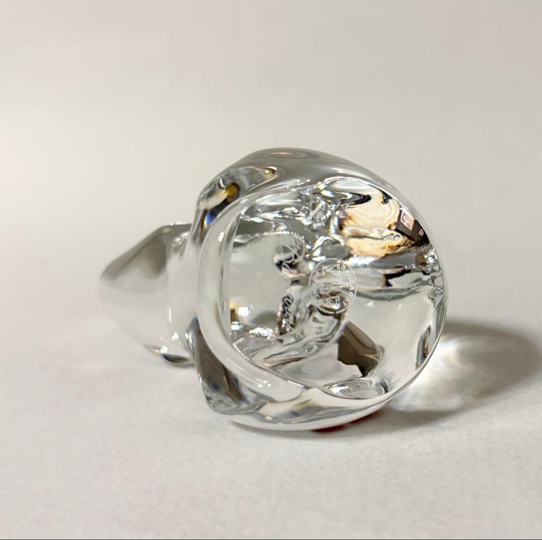 バカラ Baccarat 干支 ネズミ 鼠 子 クリスタル 置物 インテリア