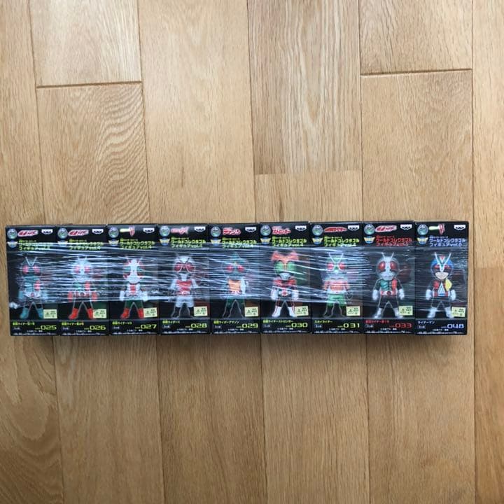 新品未開封　仮面ライダー　ワールドコレクタブル フィギュア　ワーコレ