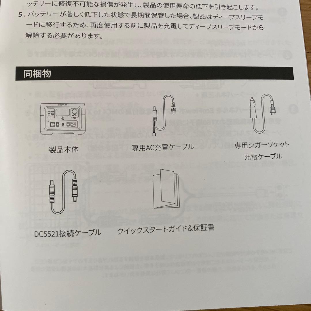 鉄人⭐︎早い物勝ち【新品】ECOFLOW ポータブル電源　エコフロー
