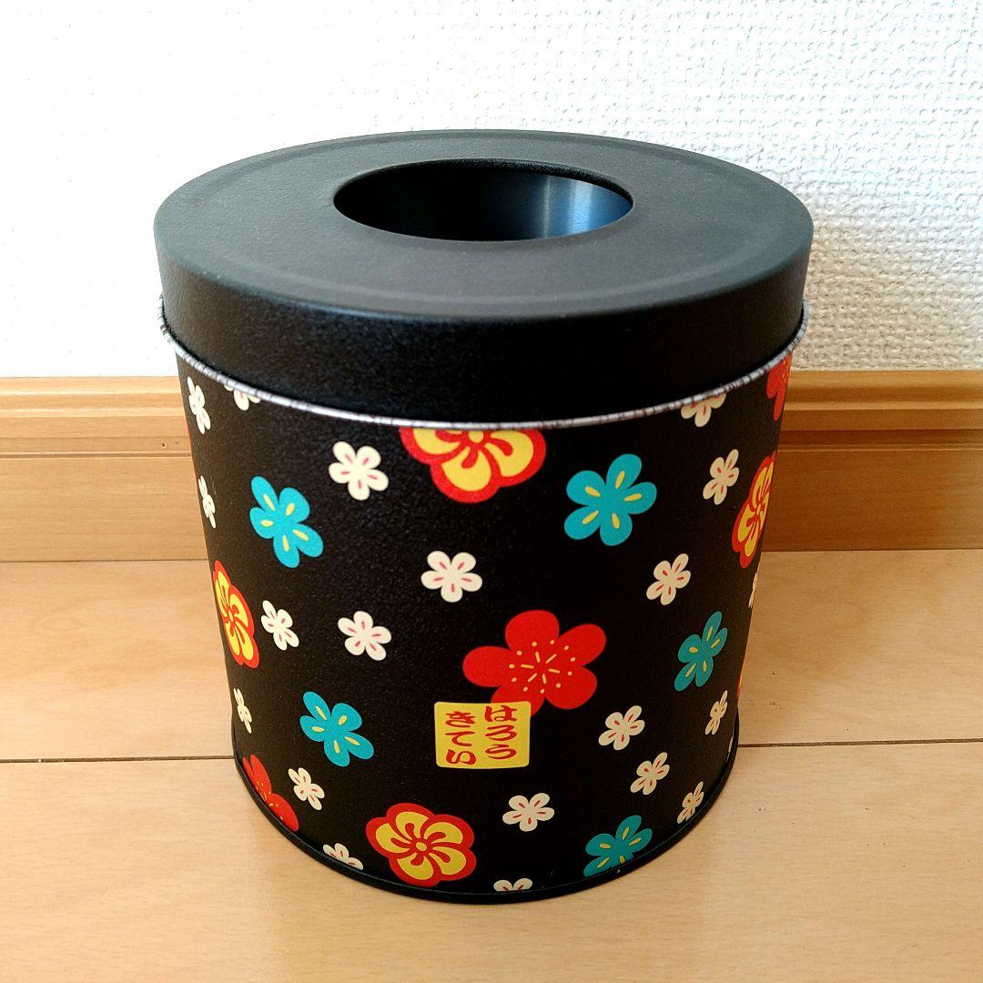 【レア物入手困難】ハローキティ ゴミ箱 花柄 和柄 はろぅきてぃ