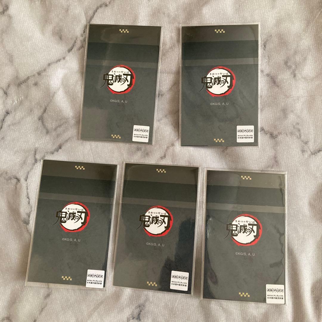 鬼滅の刃 霞の呼吸 箔押しチェキ風ブロマイド 時透無一郎 柱ダイニング