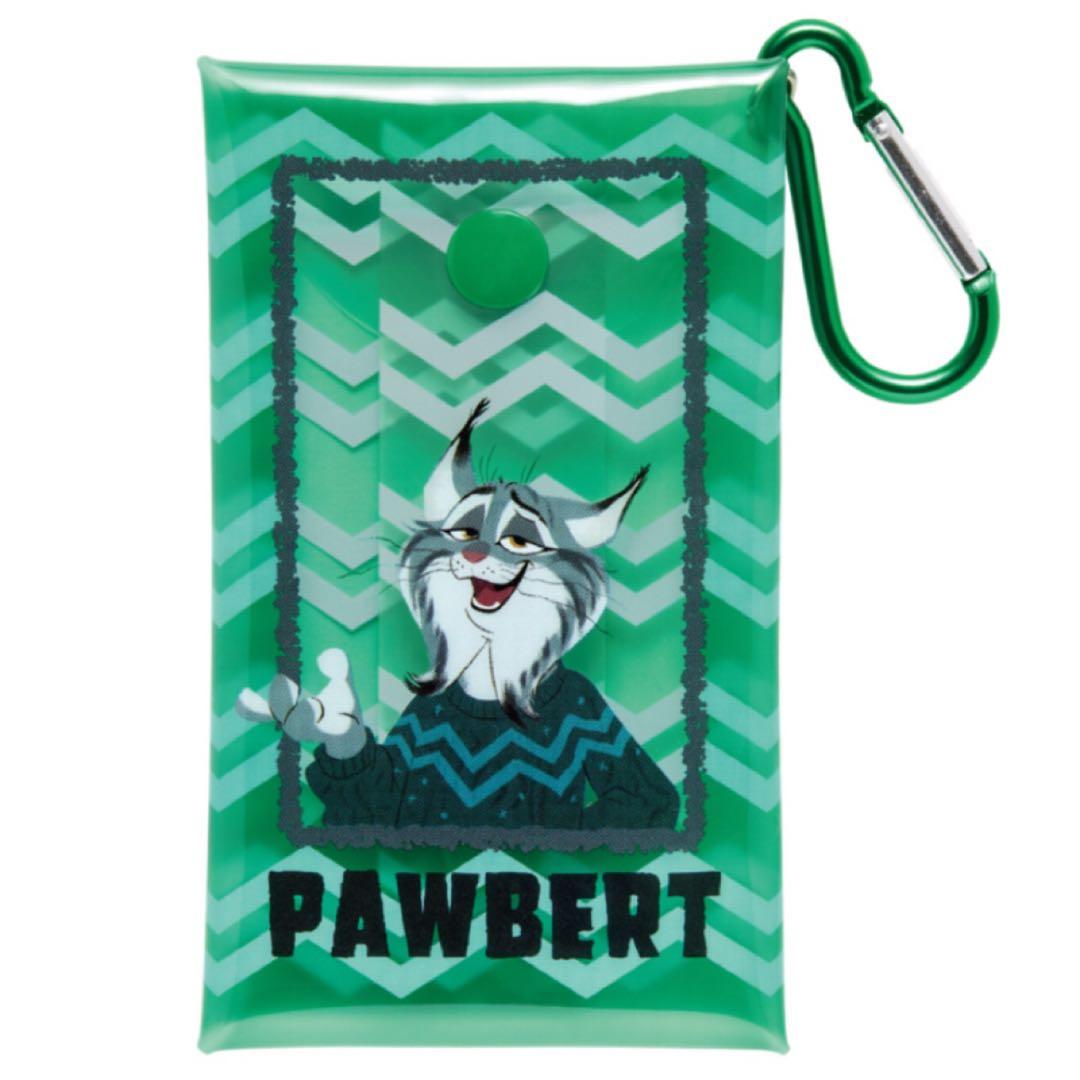 新品★映画★ズートピア2★パウバート★ラバーマスコットキーホルダー＆マルチケース