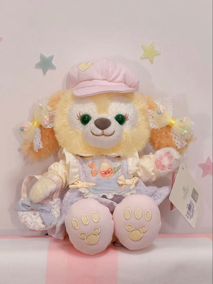 お顔厳選　上海ディズニー　リラックス　クッキーアンSSぬいぐるみ9840