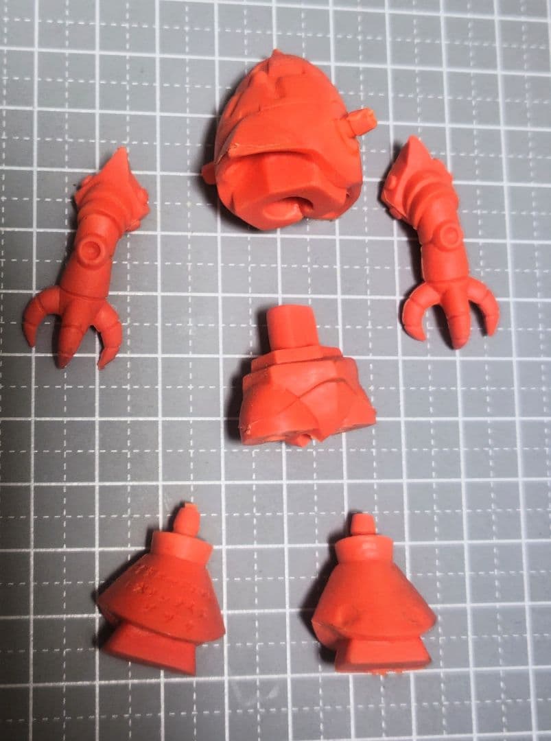 未使用 1979 　クローバー合体消しゴムシリーズガンダムモビルスーツ パート3