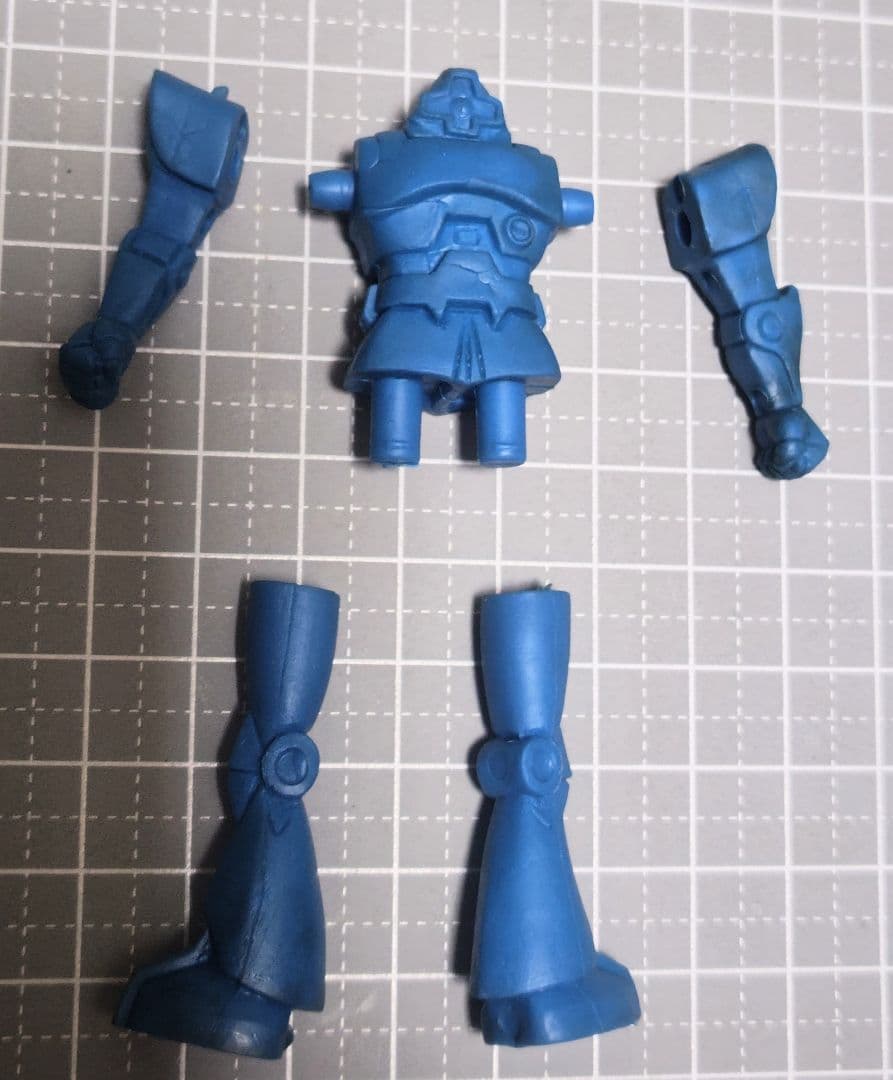 未使用 1979 　クローバー合体消しゴムシリーズガンダムモビルスーツ パート3