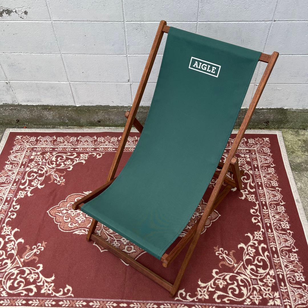 オーストラリア製◾️AIGLE × SOU WESTER 折りたたみチェア