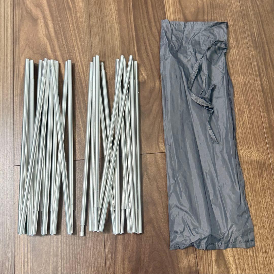 BUNDOKソロドーム1BDK-08＋mont-bellグランドシート＋おまけ多