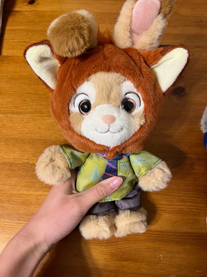 ✨レア✨　上海ディズニー　ズートピア　ニック　ジュディ　ぬいぐるみ　うさぎ
