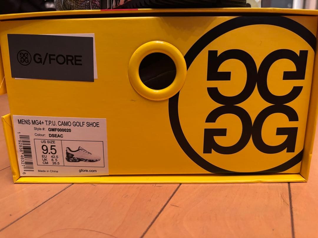 G/FOREジーフォアMG+PLUS ゴルフシューズ ホワイト　値下げ交渉可能