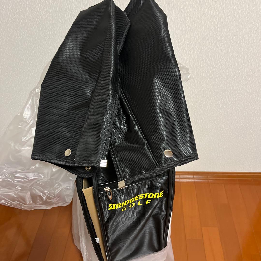 BRIDGESTONE GOLF キャディバッグ 黒・黄・白