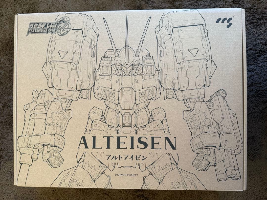 CCSTOYS 鉄魄 アルトアイゼン 修正済み台座付