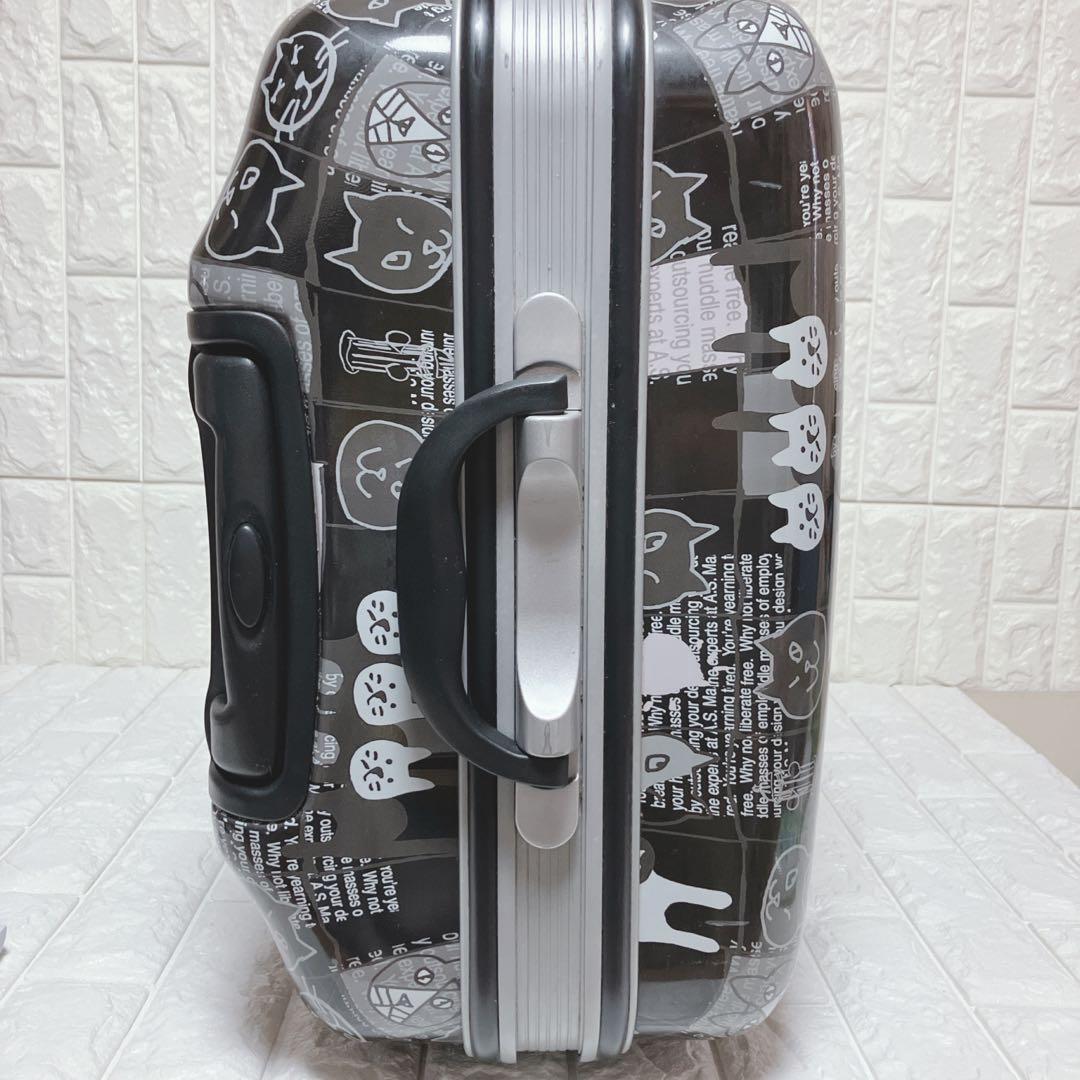 【即日発送 】希少 マンハッタナーズ キャリーケース 猫柄 Lsize