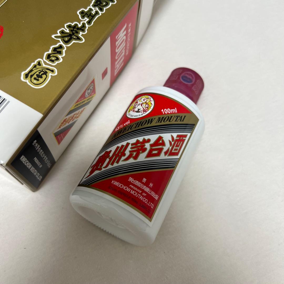 【新品未開封】貴州茅台酒 マオタイ酒 MOUTAI 100ml 53% ×2本