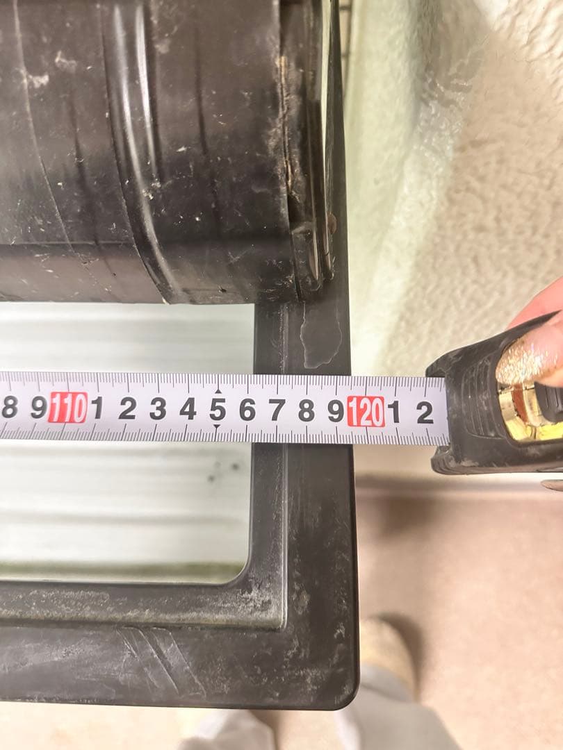 大型ガラス水槽 照明装置付き 水槽 120水槽