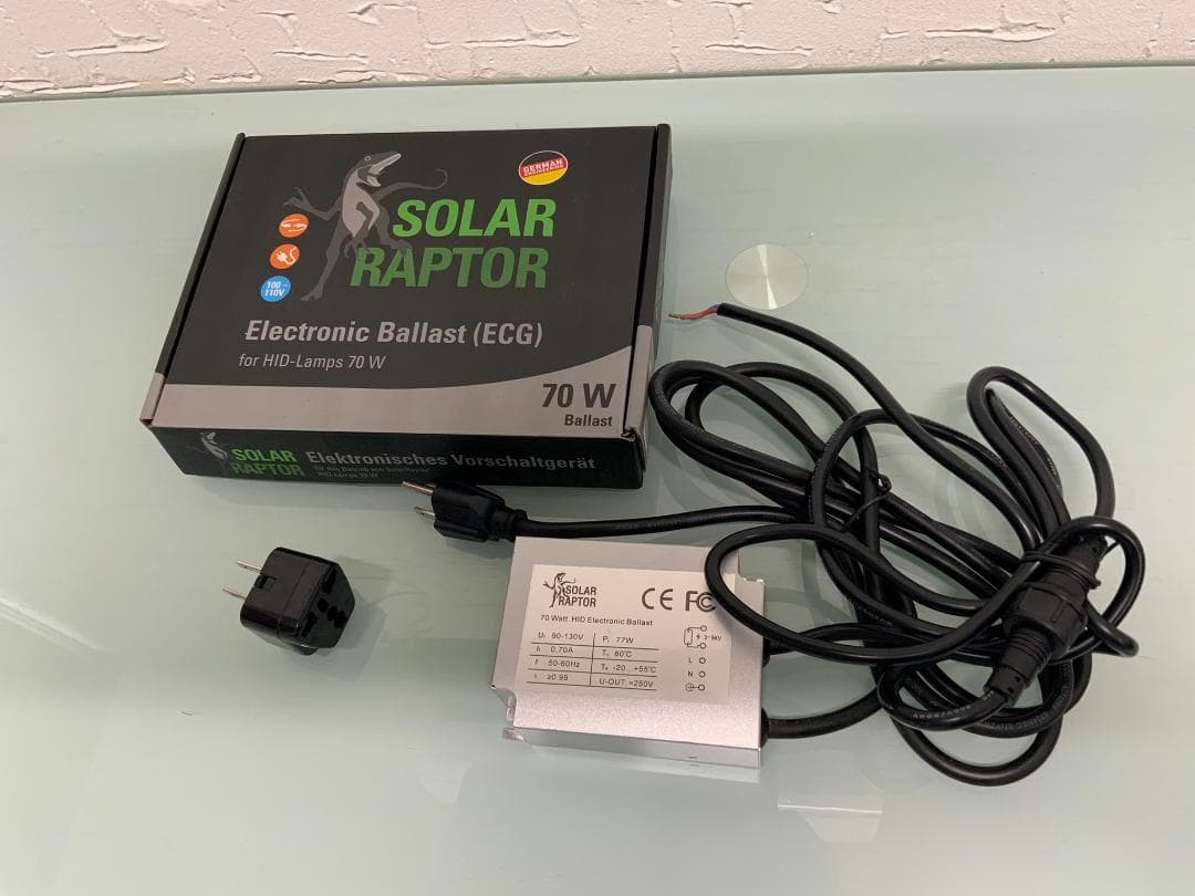 【3点セット】ゼンスイ ソーラーラプター HIDランプ 70W