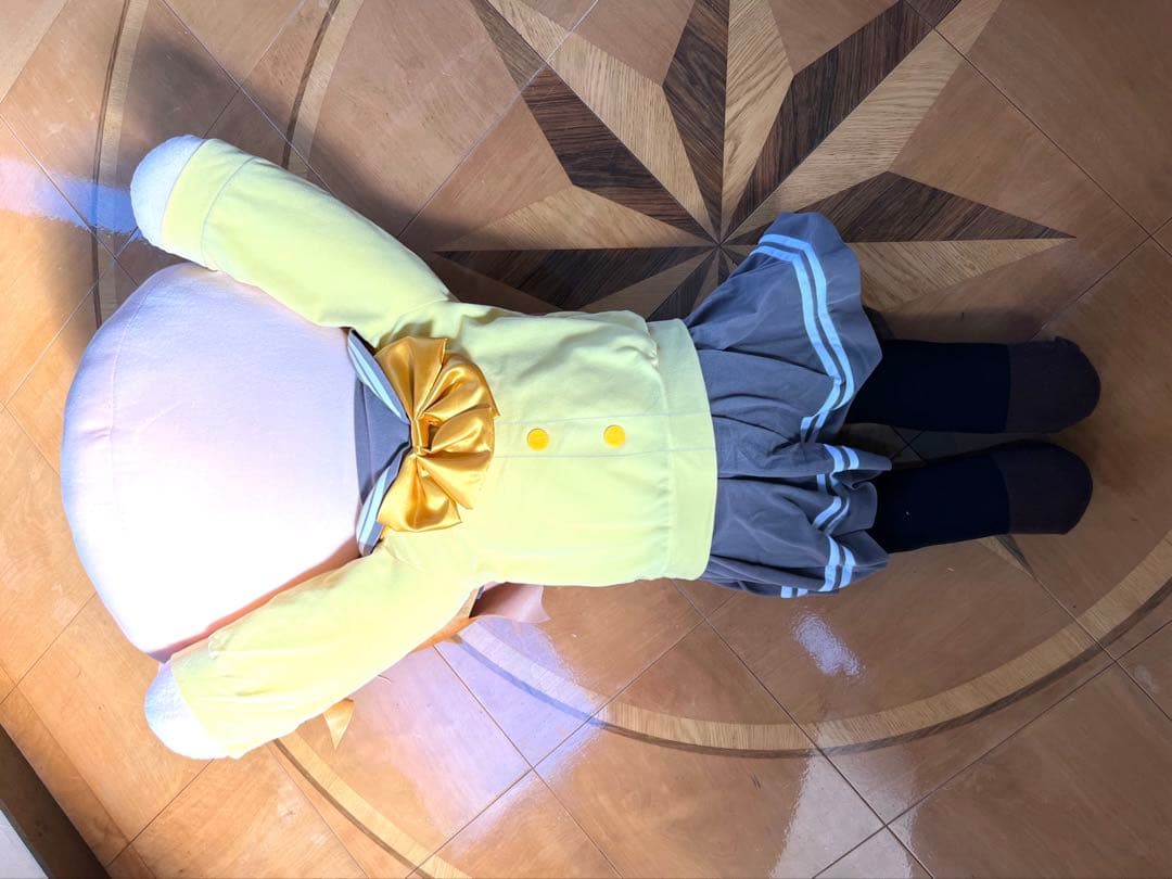 テラジャンボ寝そべりぬいぐるみ Aqours 国木田花丸