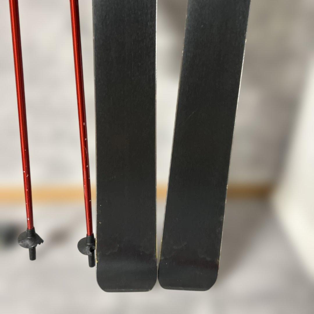 Atomic Performer スキーとLEKI ストック 162 バック付