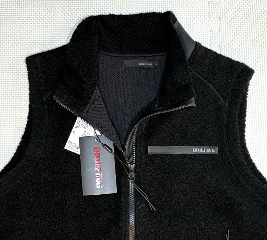 BRIEFING SH MS WOOL BOA VEST（BLACK／M）