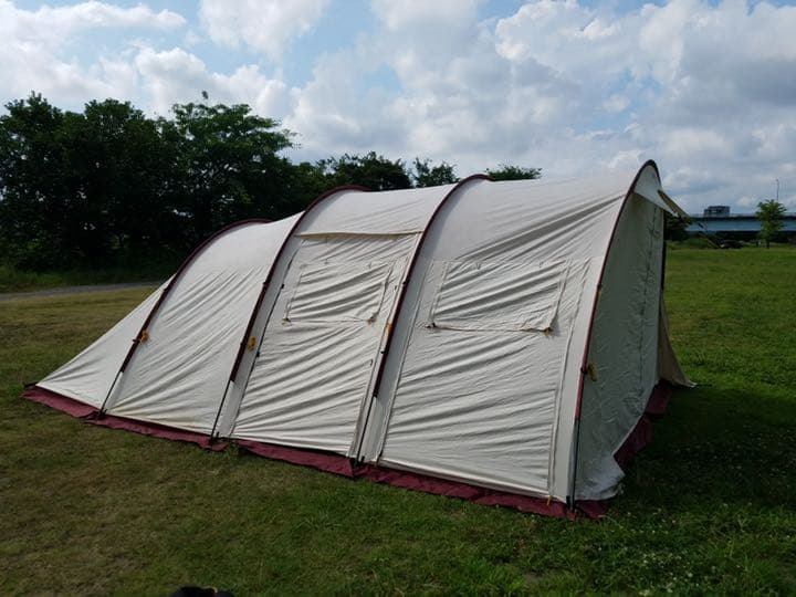 希少！ヴィクセルテント ネバタ6 2ルームテント　コットンテント