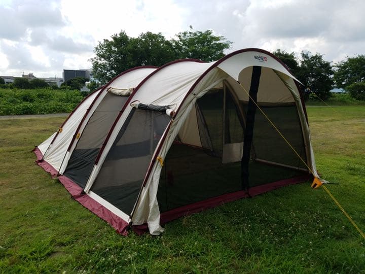 希少！ヴィクセルテント ネバタ6 2ルームテント　コットンテント