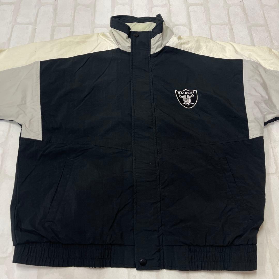 値下げ 90s レイダース RAIDERS スターター ロゴ 刺繍 ナイロンJK