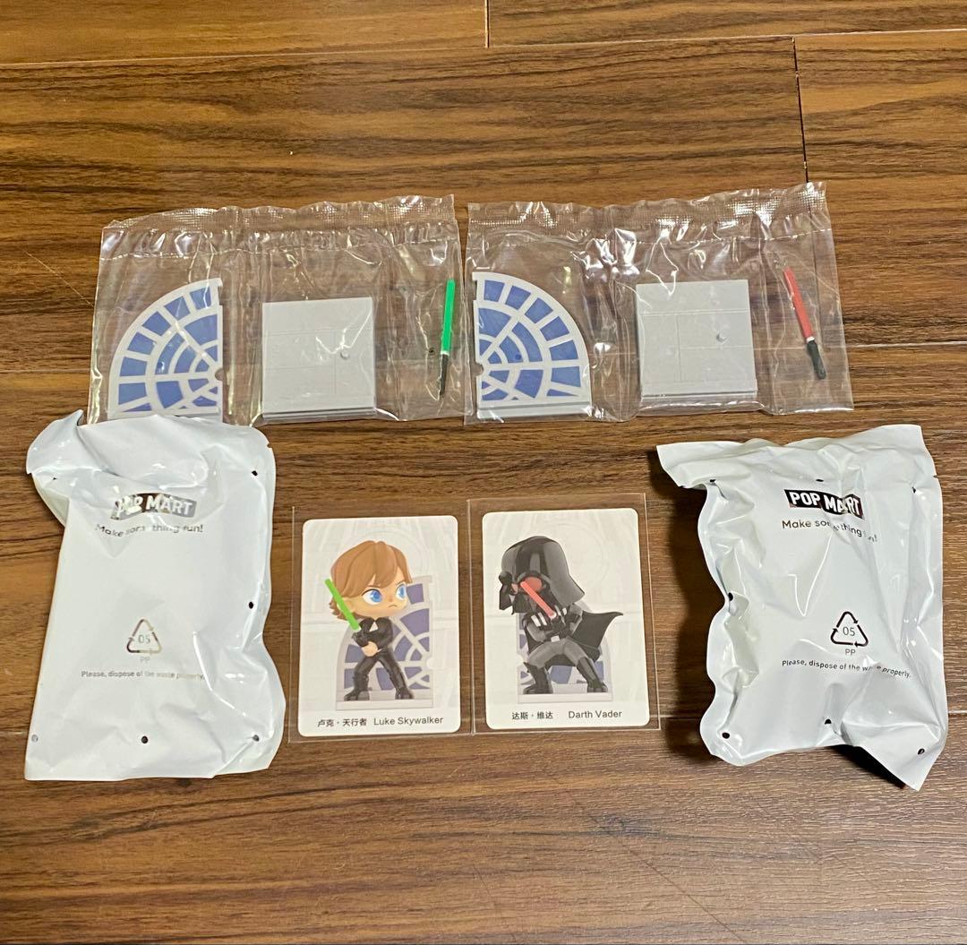 POPMART スターウォーズ ダース・ベイダー ルーク・スカイウォーカー
