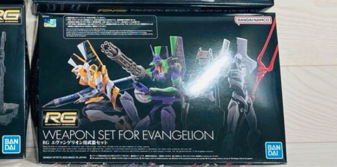 エヴァンゲリオン　プラモデル