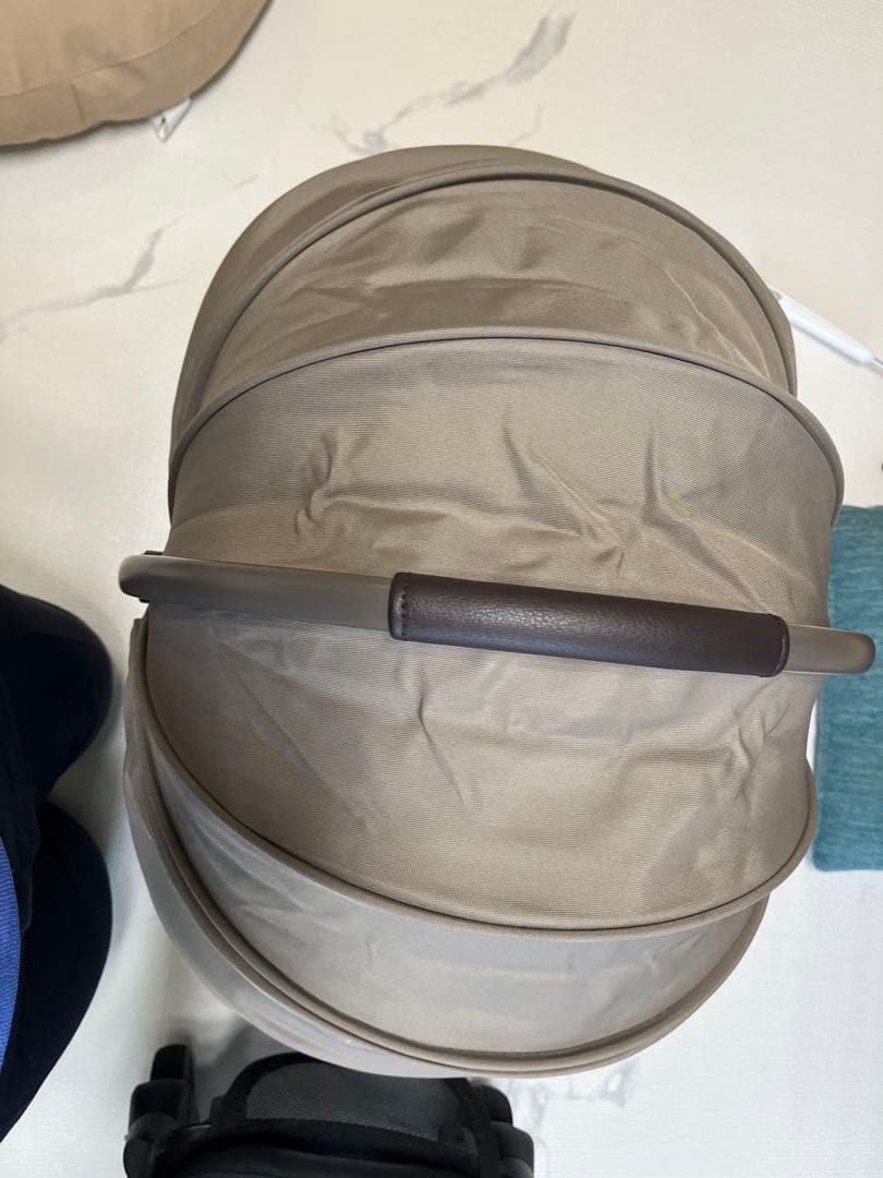 小型犬2匹入れる！AIRBUGGY PET FITT WIZ・レインカバー付