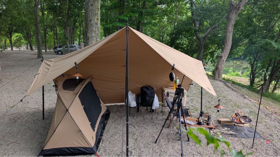 新品 GOGlamping ツーリング ドームテント ソロ SKY EYE TC