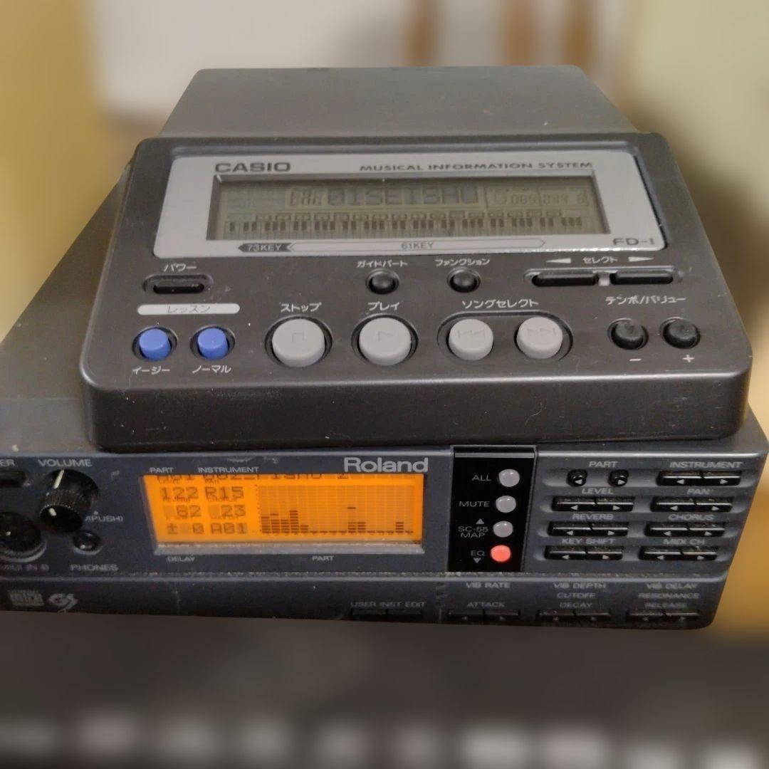 ■CASIO フロッピーデスクプレーヤー　FD-1 MIDIデータプレーヤー