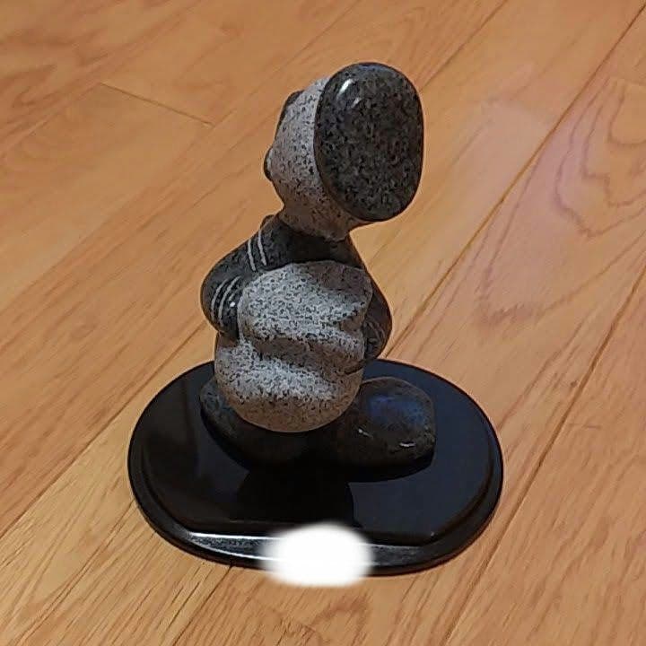 ディズニー　Disney　置物　スタチュー　石像　ドナルドダック　希少　御影石