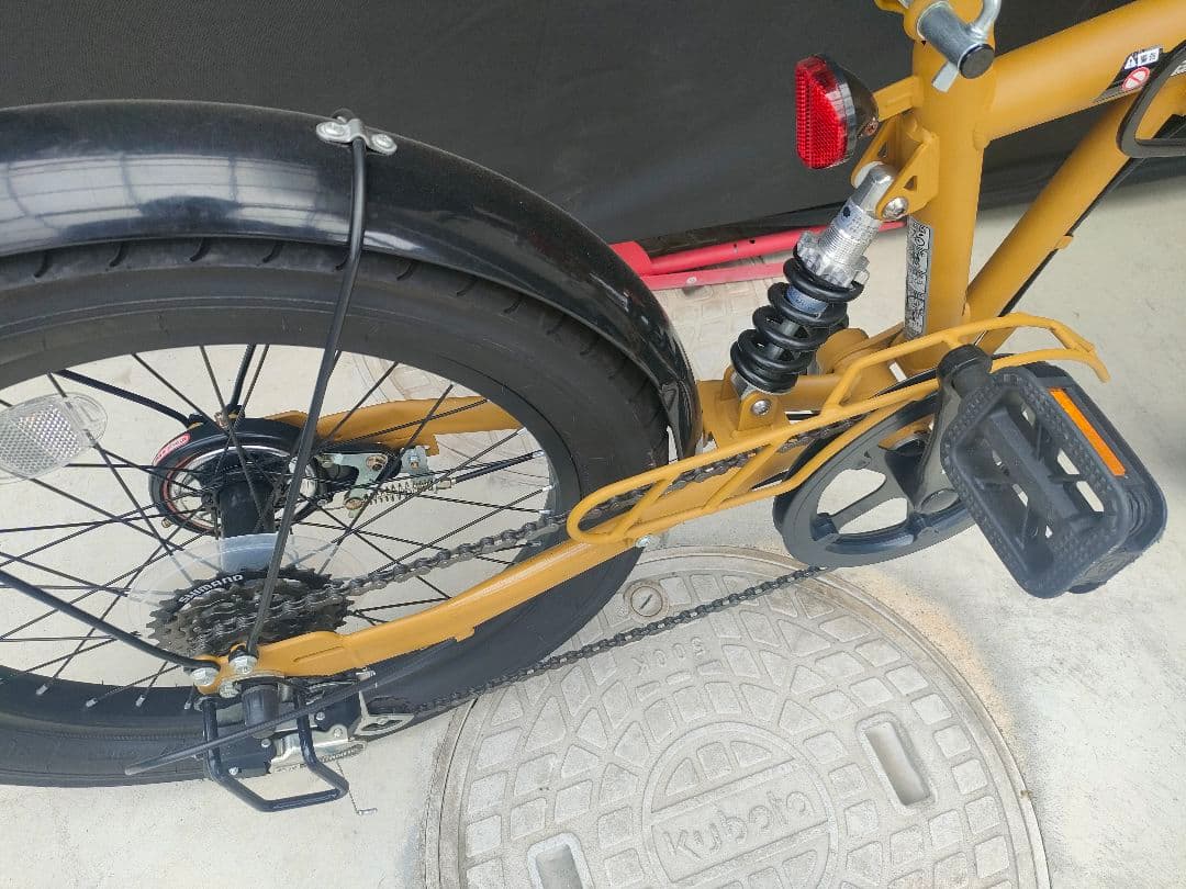 さいたま市 直接引取 折り畳み 自転車 VILLE 20インチ シマノ 6段変速