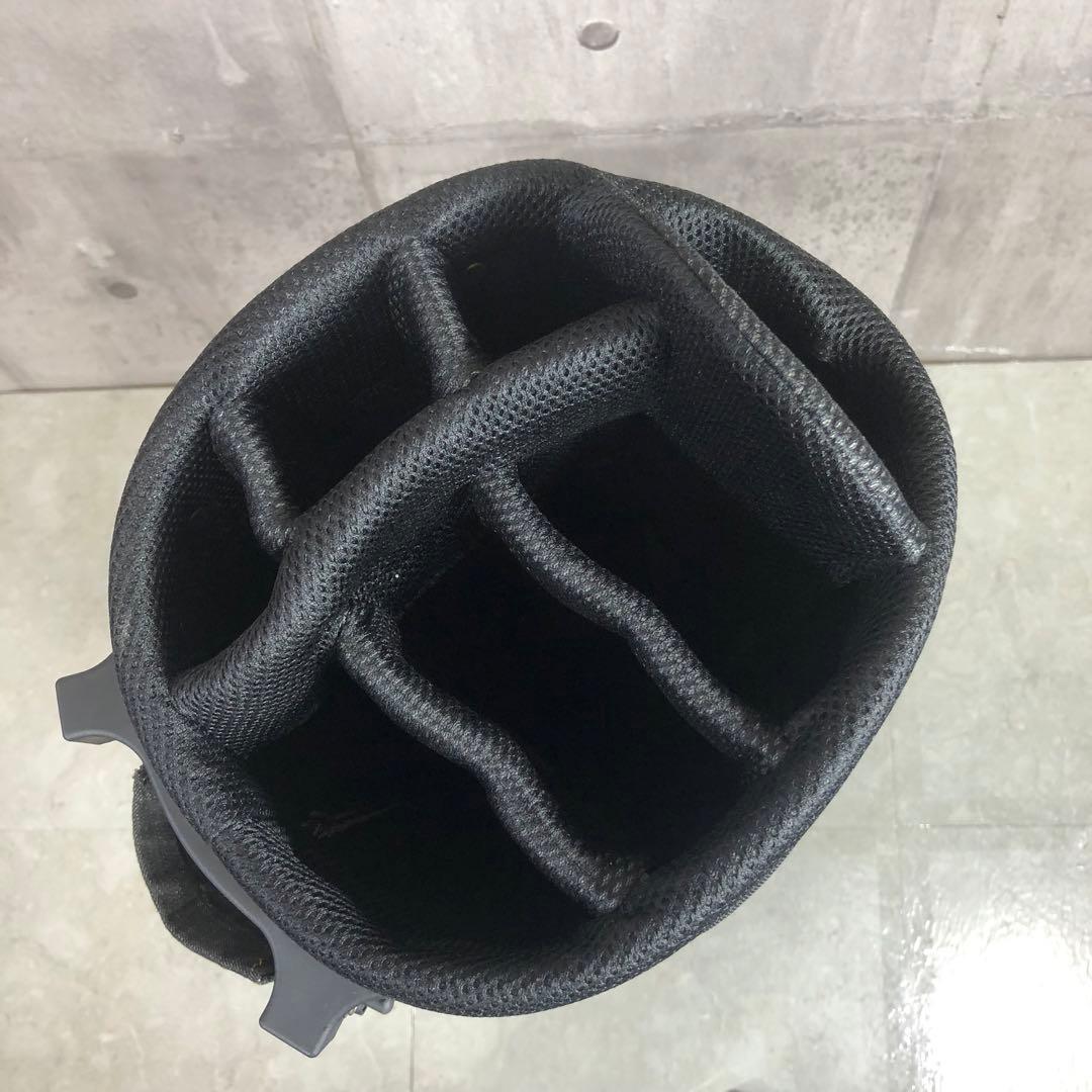 19golf　キャディバッグ　メンズゴルフ　デニム生地　スタンド式　4点固定