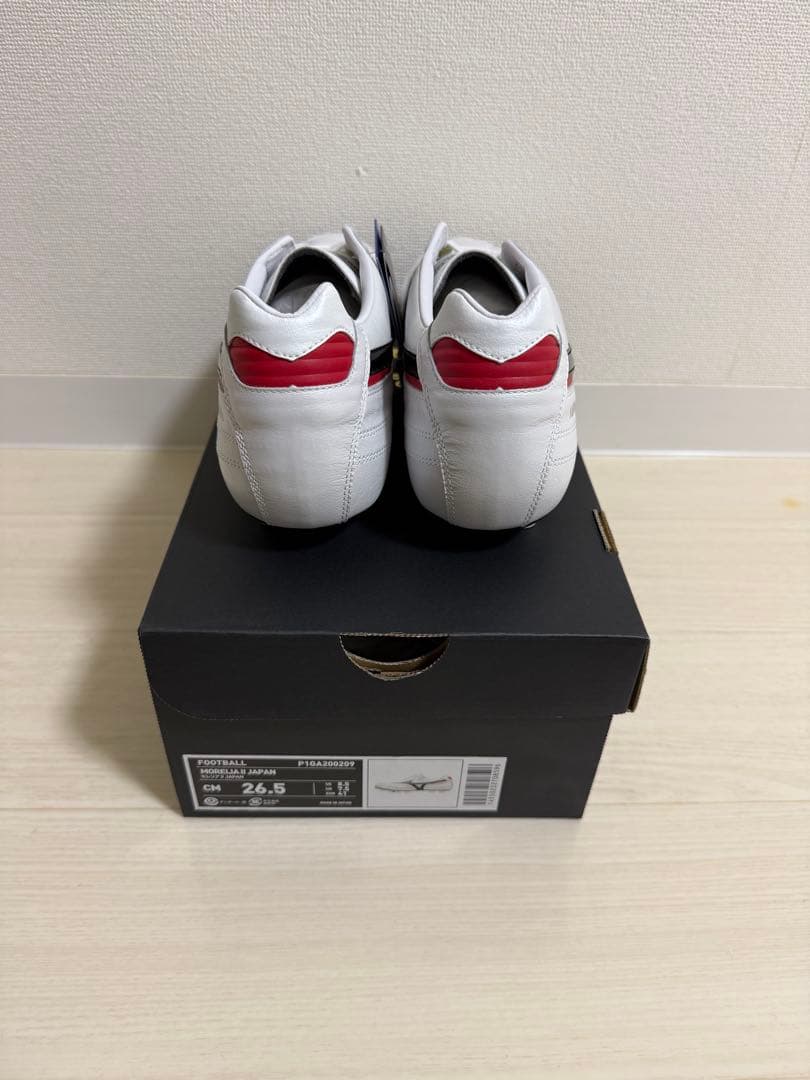 ミズノ　モレリア2JAPAN クロスステッチ26.5